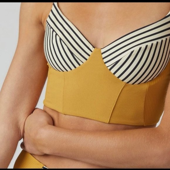 NWT Boys + Arrows Marfa Fran Bikini Top - Picture 3 of 4